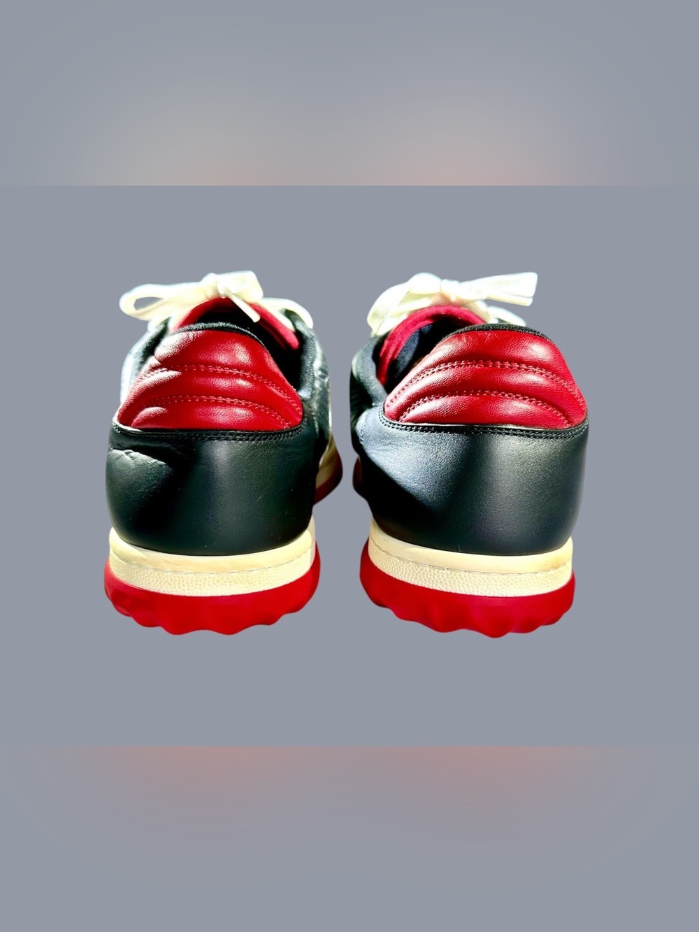 NWOT Gucci MAC80 Men's Low-Top Leather Sneakers - Picture 4 of 14